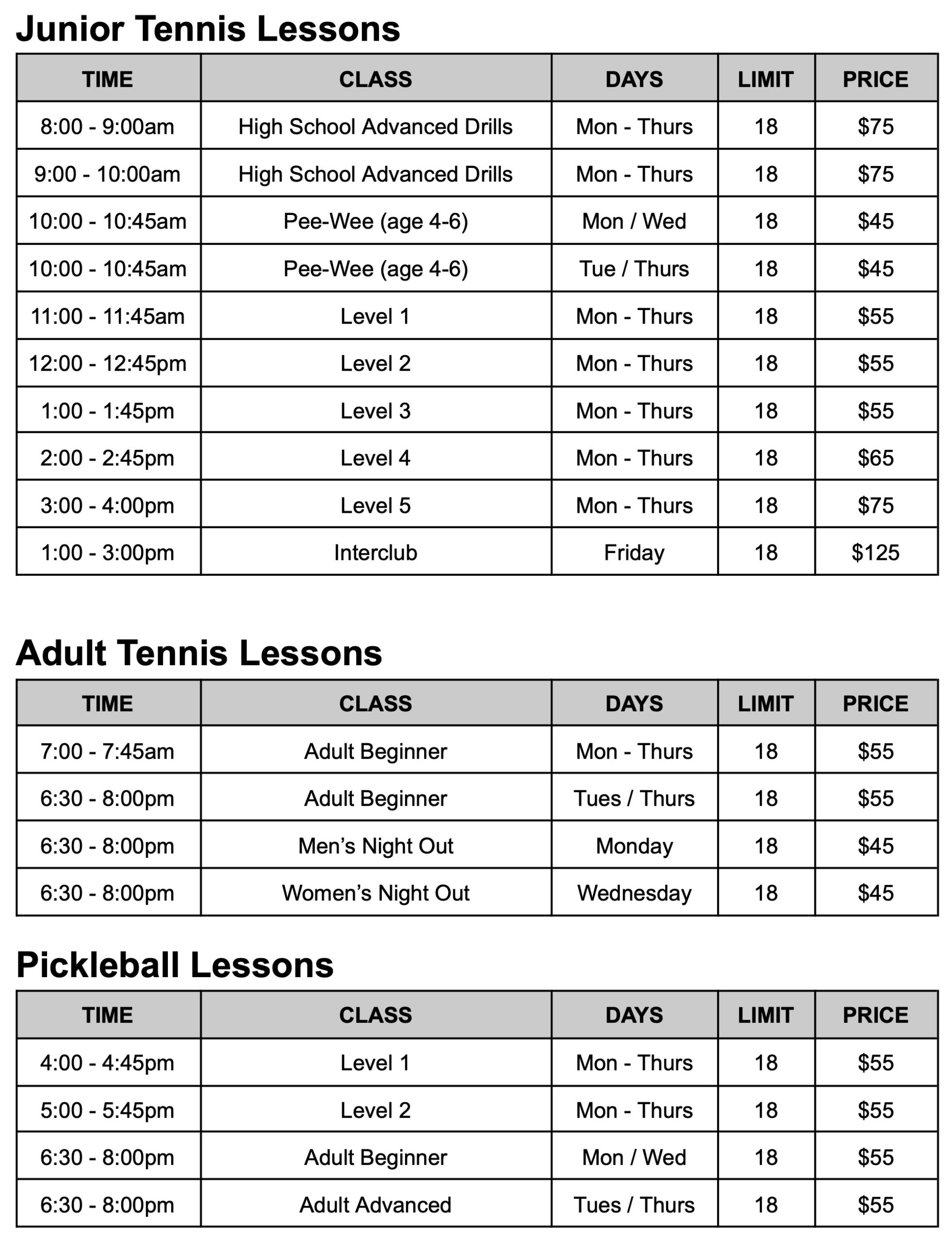 2026 Tennis Lesson Pricing jpeg2